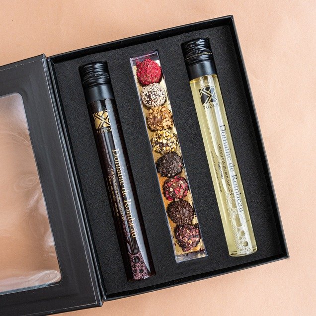 Wijnproeverij | met Truffelchocolade | 2x 100 ml