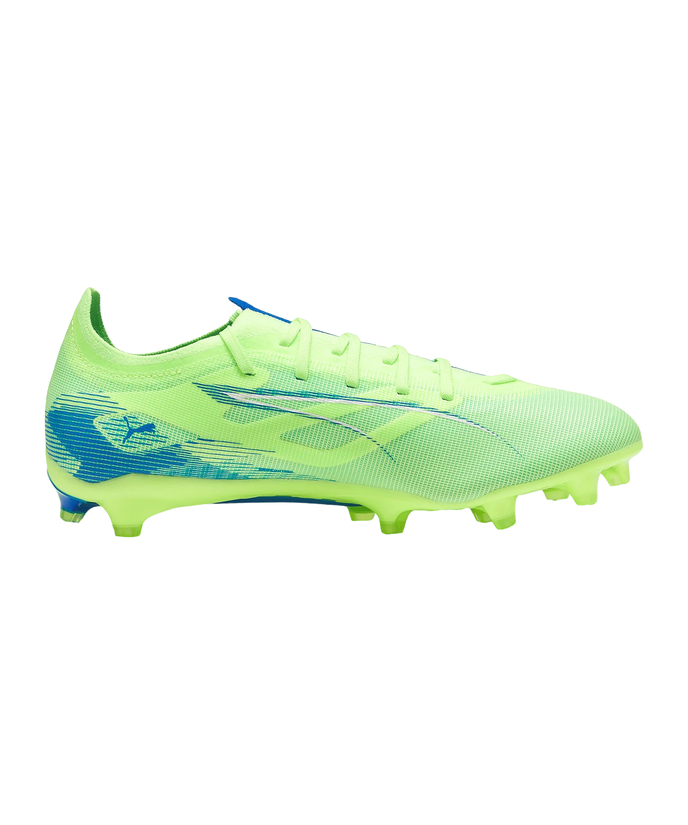 PUMA ULTRA 5 Match FG/AG Lights Out Grün Weiss F03