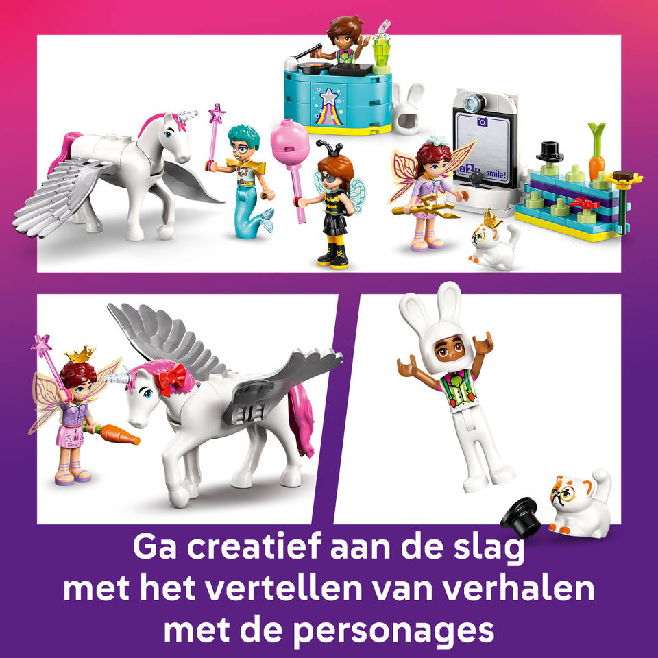 LEGO Friends verkleedfeestje met eenhoorn en fee 42661