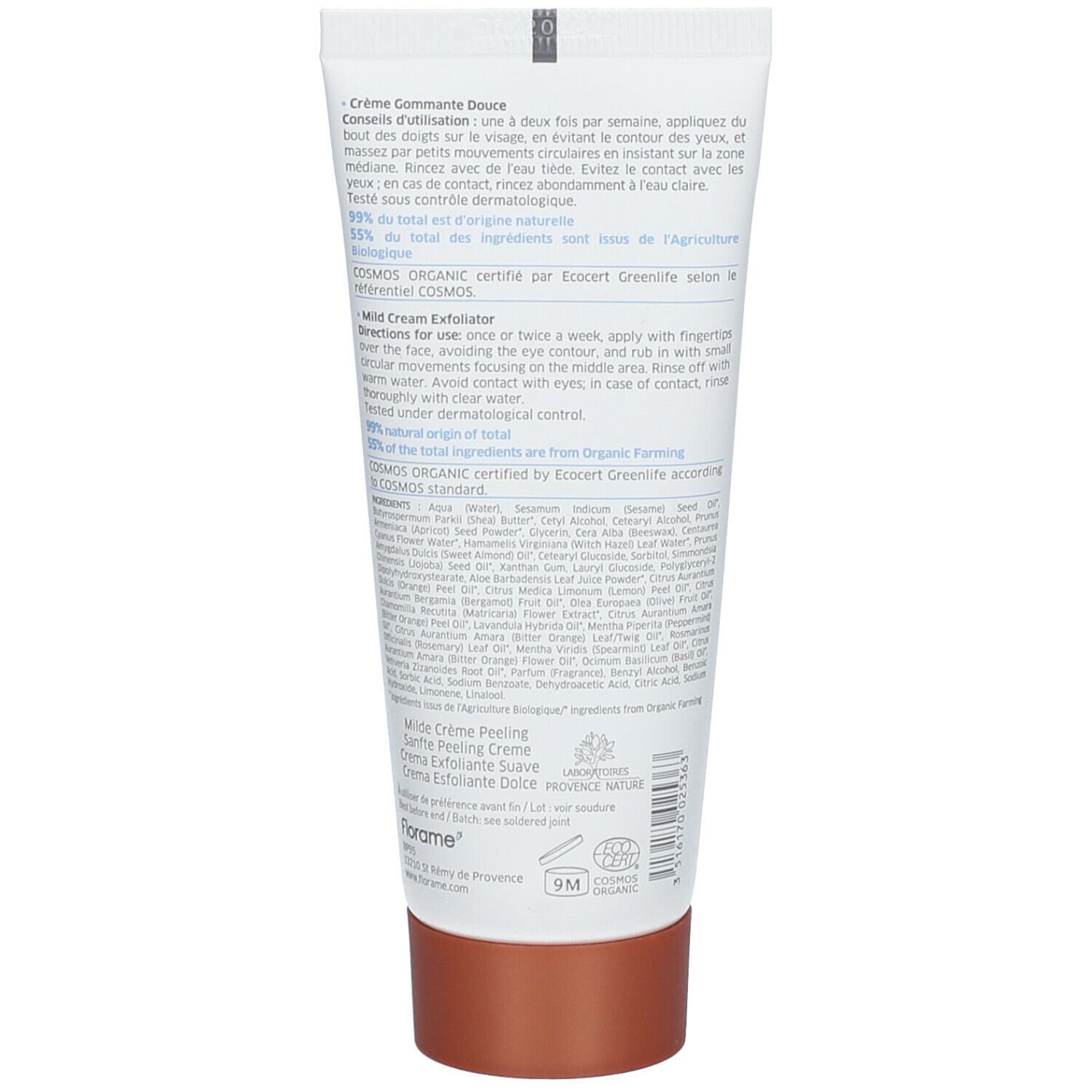 Florame Sanfte Peeling-Creme