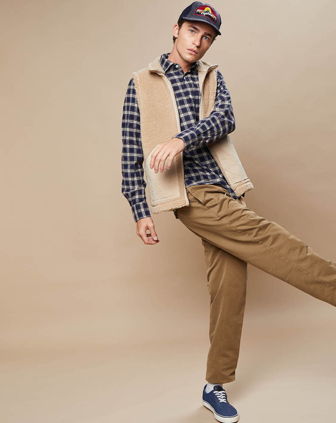 Hartford Pantalon chino Tom toast