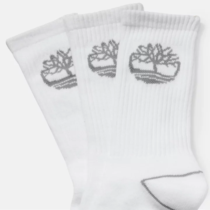 Lot de 3 paires de chaussettes Bowden en blanc