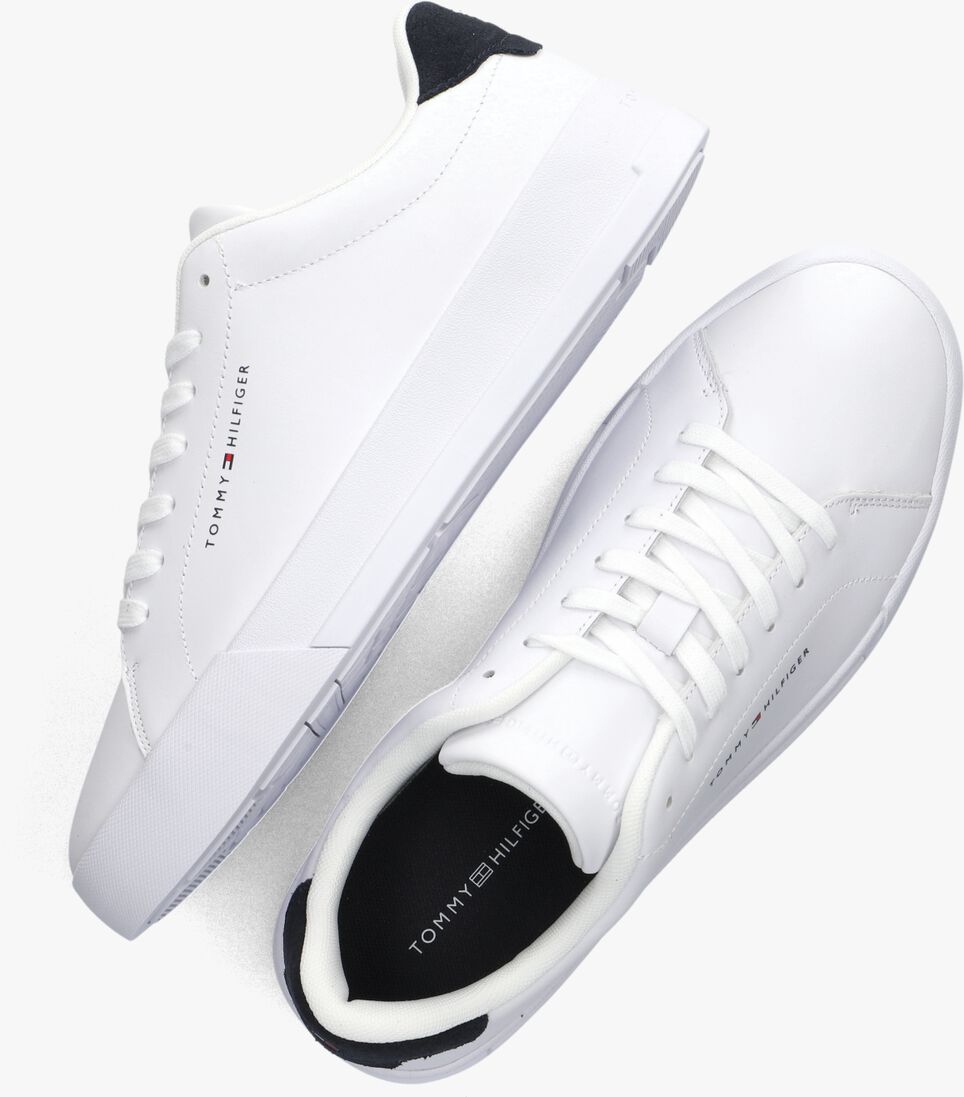 TOMMY HILFIGER witte tommy hilfiger lage sneakers tommy hilfiger court