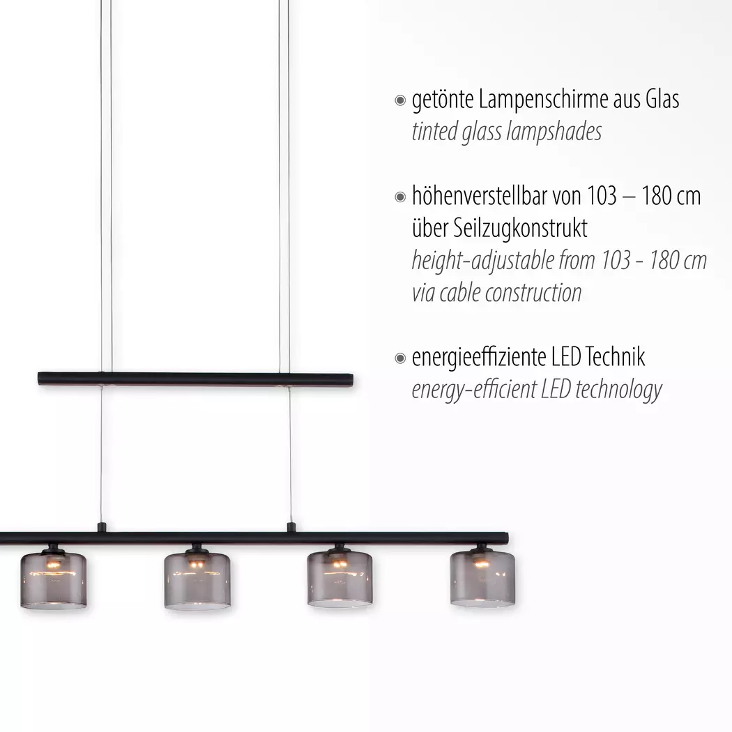 LED-Pendelleuchte Hydra