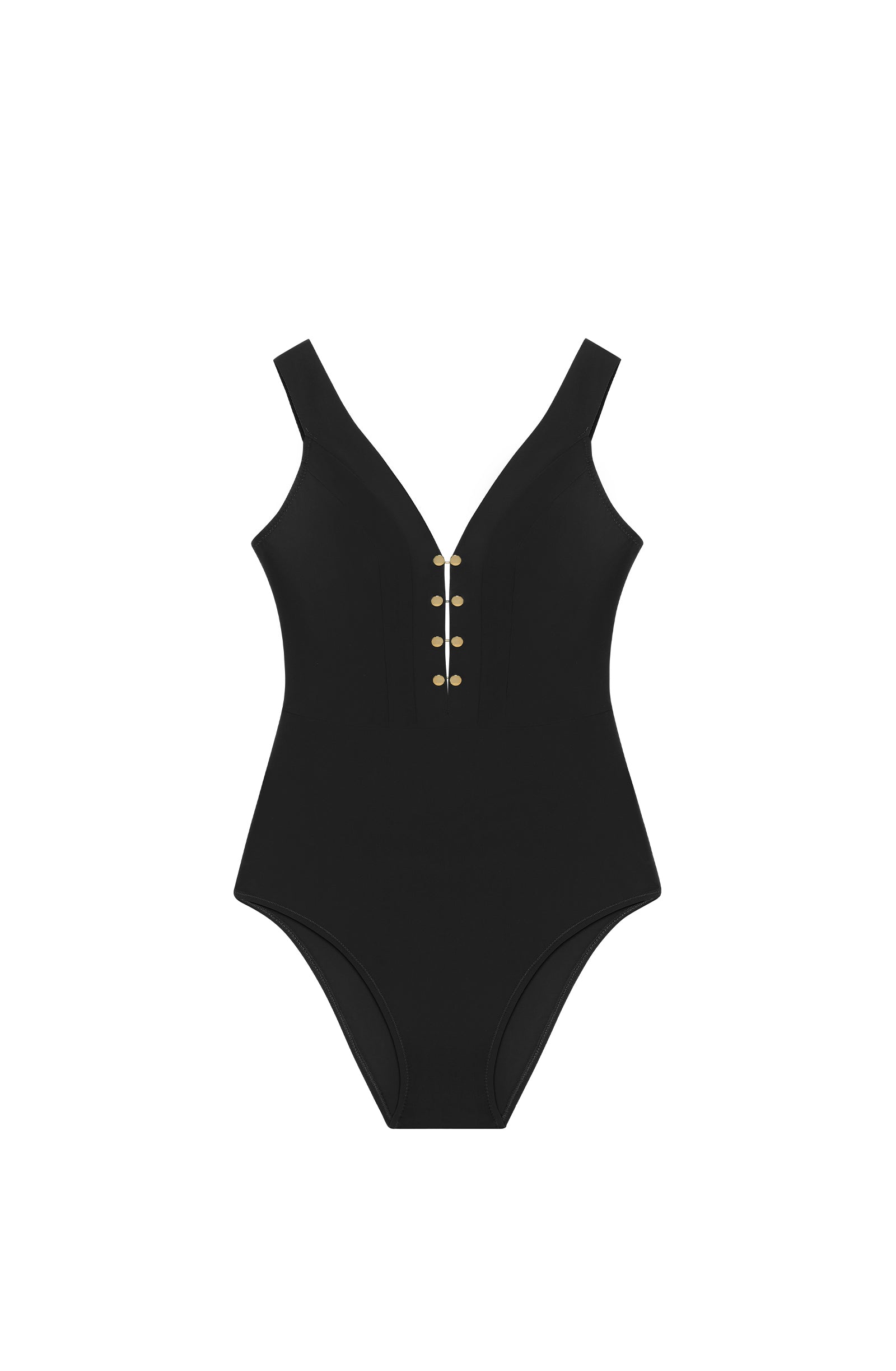 bonnie Maillot de bain une pièce noir à bijoux Noir