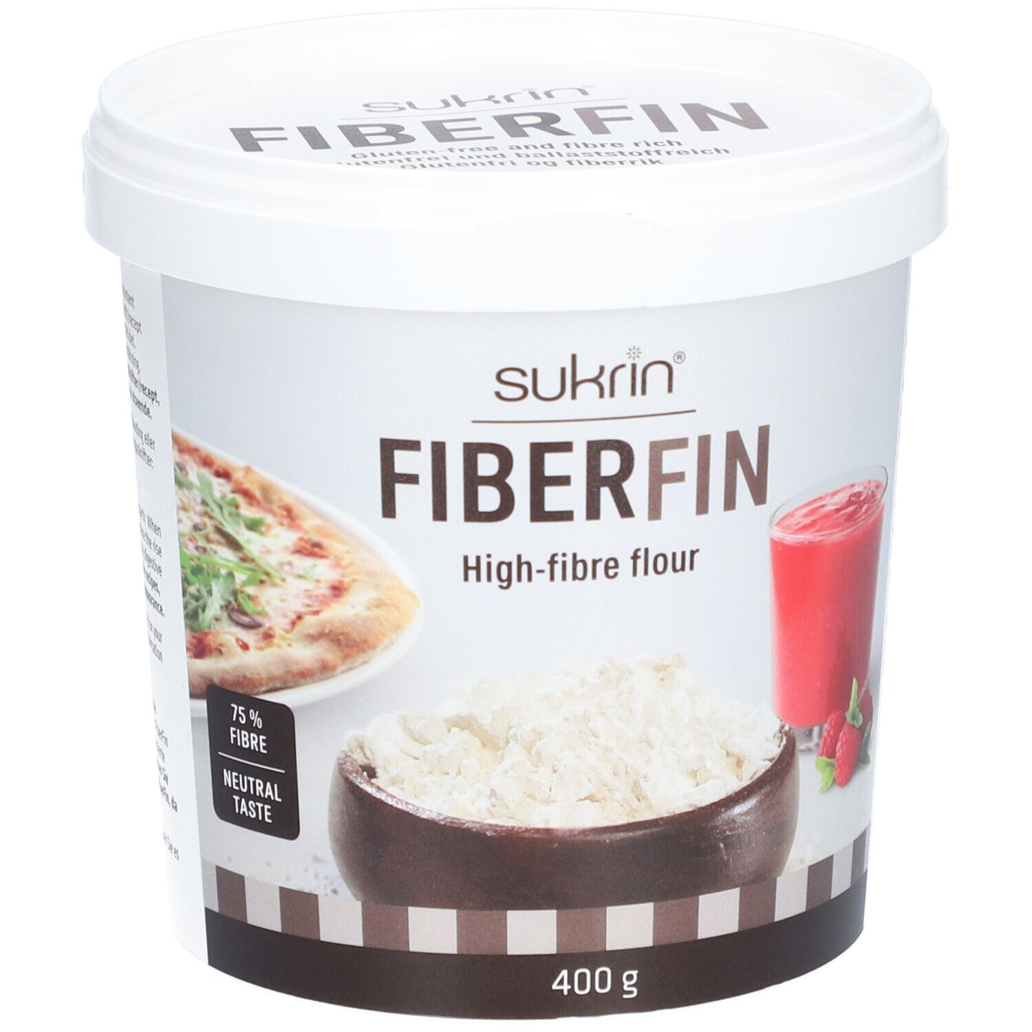 Sukrin FiberFin 2.0 – natürliches feines ballaststoffhaltiges Mehl