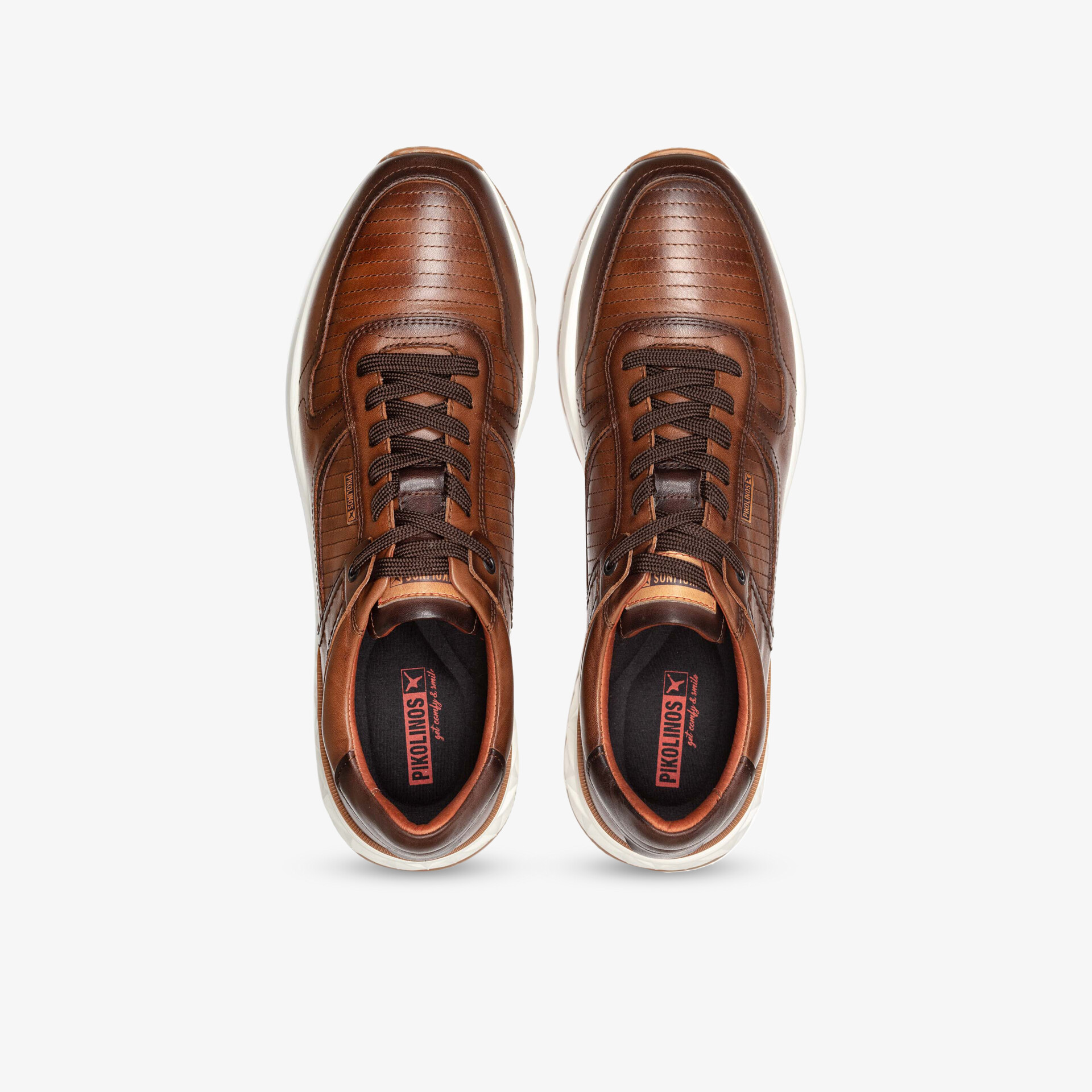 PIKOLINOS ARANDA Herren Schnürer cognac
