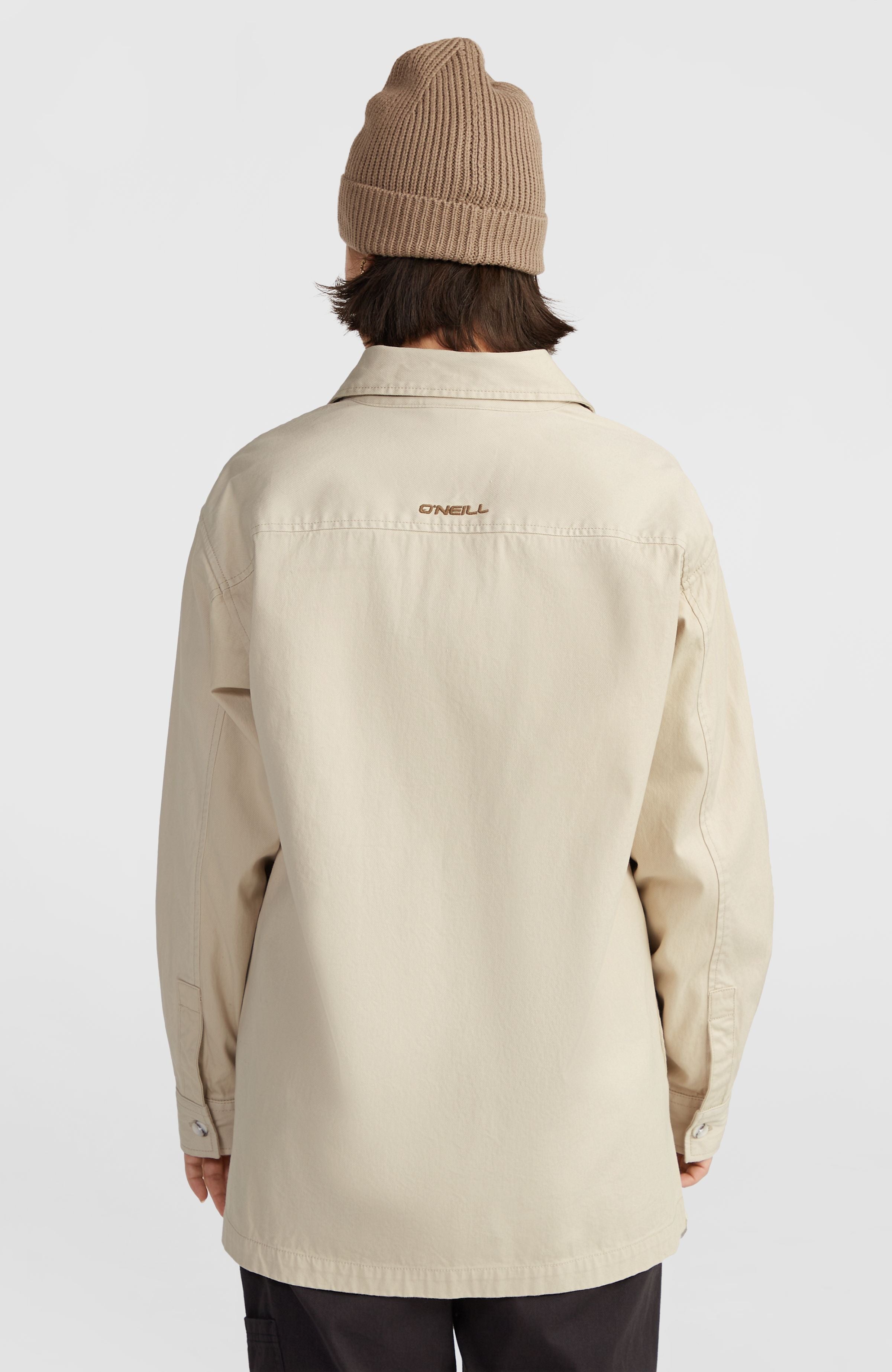 Twill overshirt
