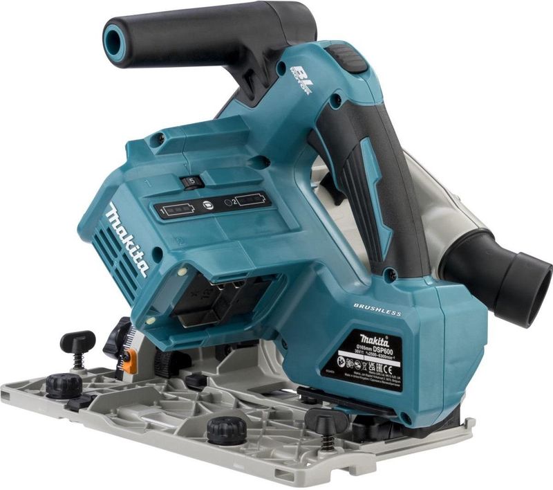 Makita  Invalcirkelzaag Dsp600zj 2x18v 165 Mm - Losse Body (geleverd zonder accu en lader)