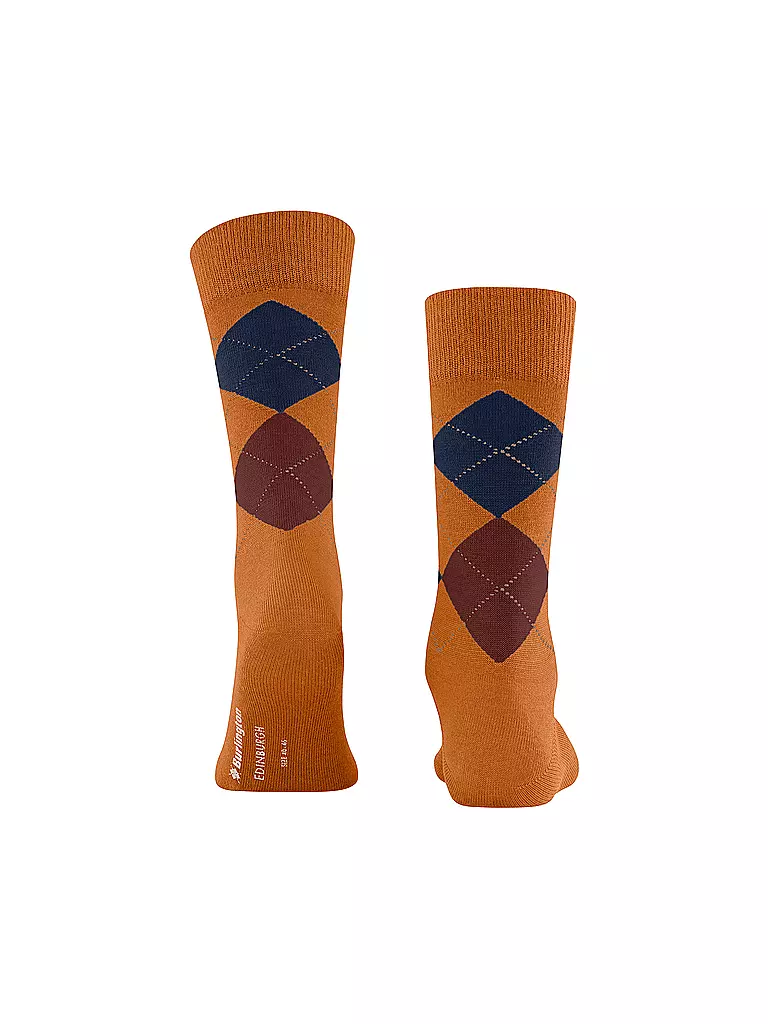 BURLINGTON Herren Socken EDINBURGH blush orange