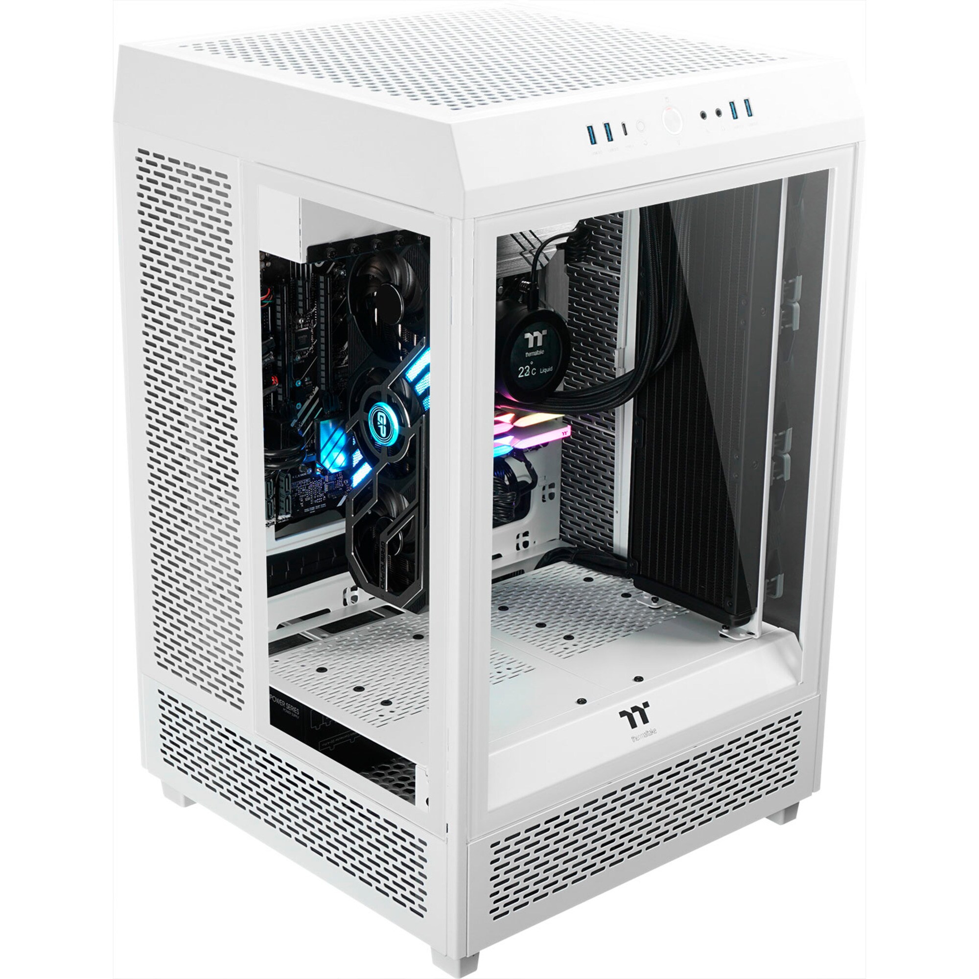 Thermaltake Gaming-PC Triton V2 Snow