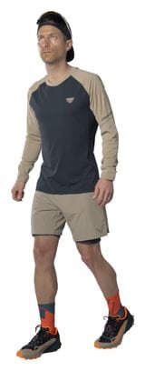 Maillot manches longues Dynafit Alpine Pro Bleu/Kaki Homme
