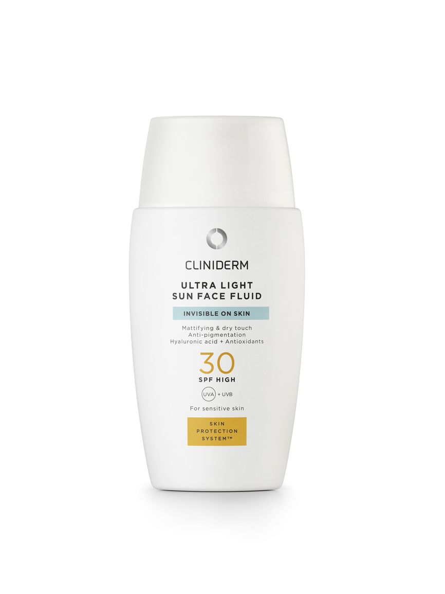 Cliniderm Sun Ultra Light Face Fluid SPF30 40 ml