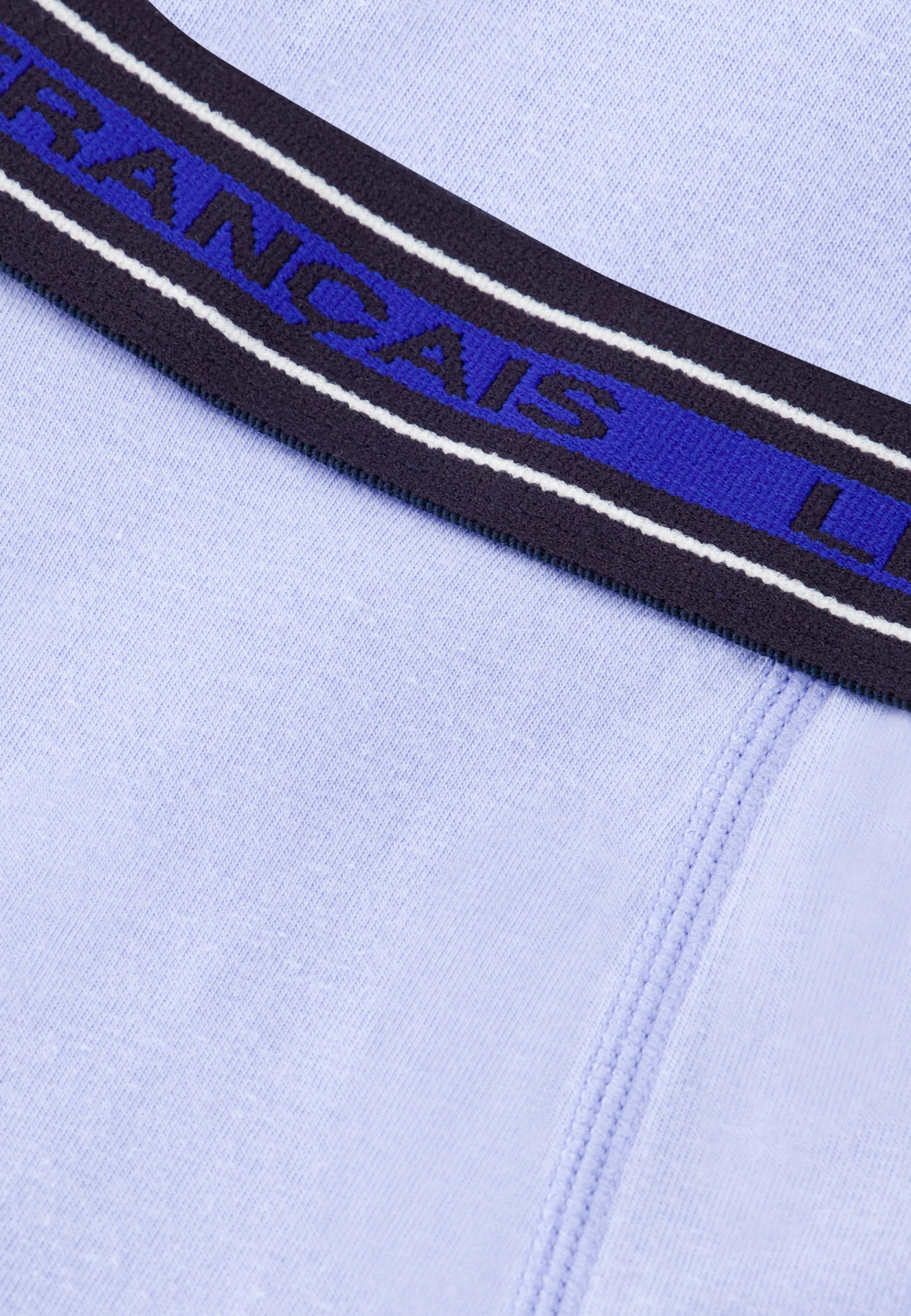 Boxer en coton-Marius Bleu Ciel Ceinture Indigo
