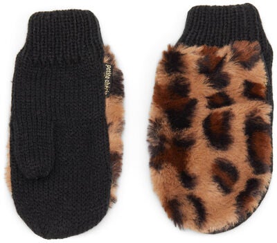 Petite Chérie Atelier Zoey Fake Fur Sett, Leopard