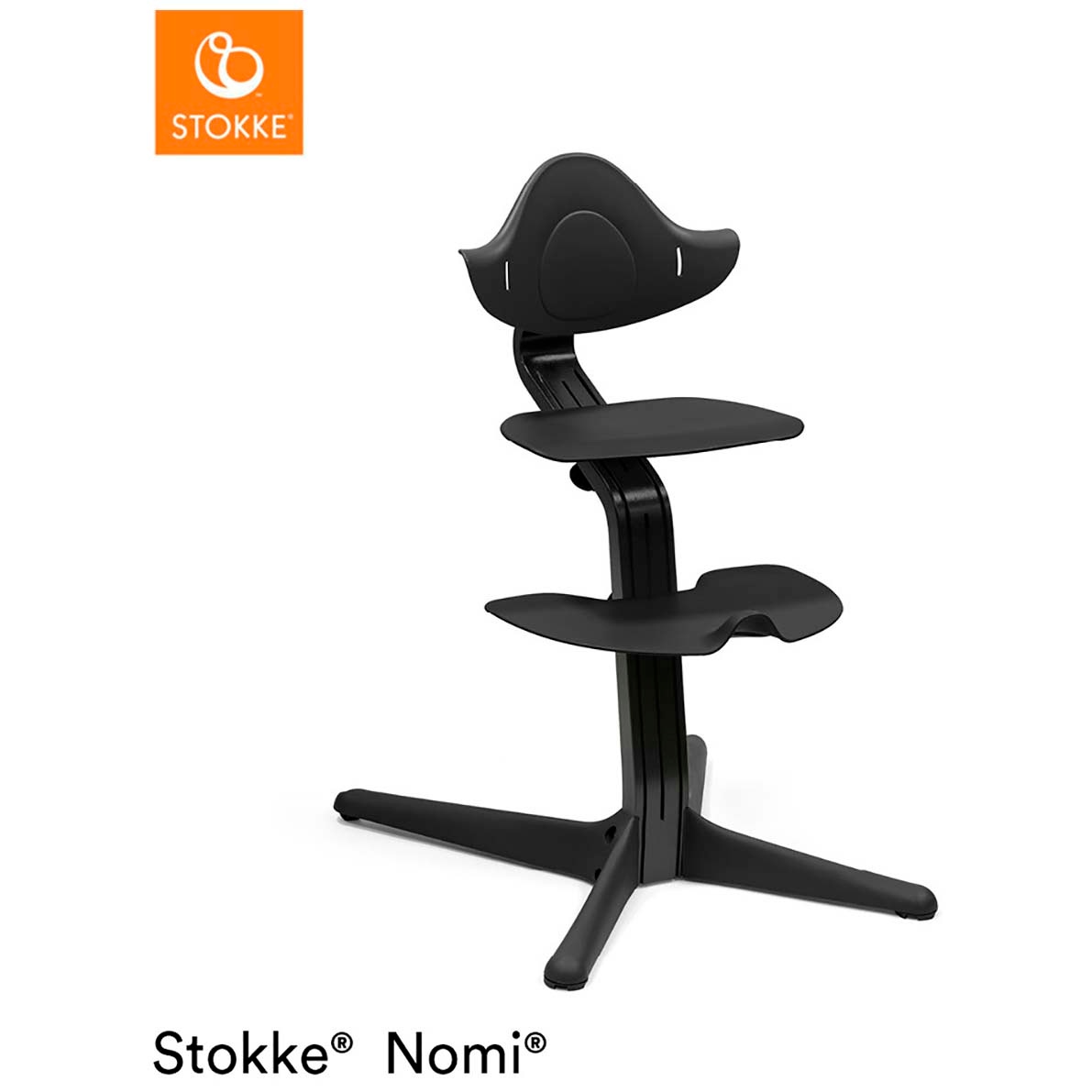 Stokke Nomi Kinderstoel zwart