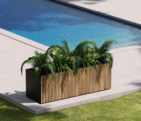 Herstera Metall-Pflanzkasten Deco Planter,
