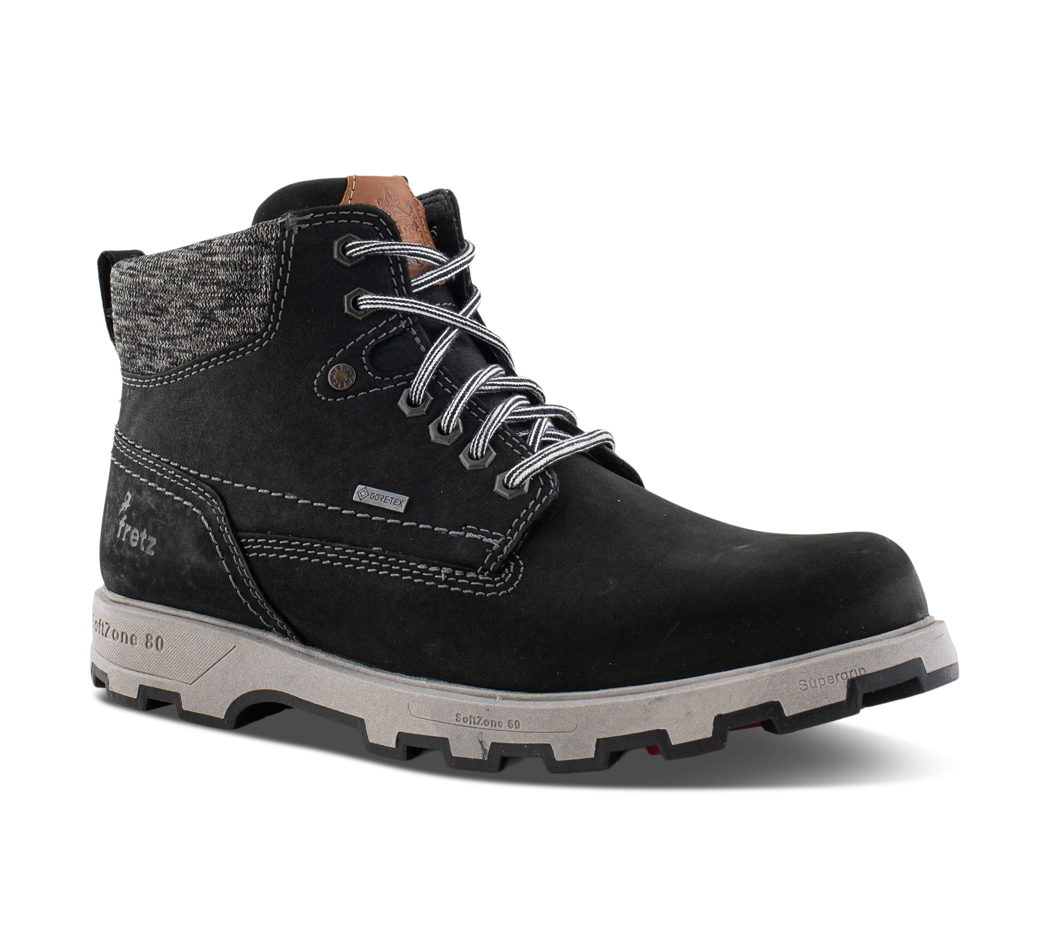 Fretz Preston - Schnürboots schwarz
