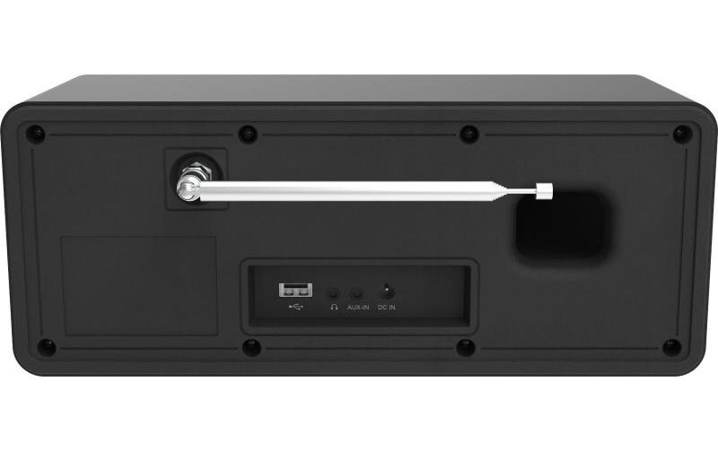 Internet Radio TOP 250 Schwarz<br>Stereo-Radio mit DAB+/FM und Internetradio