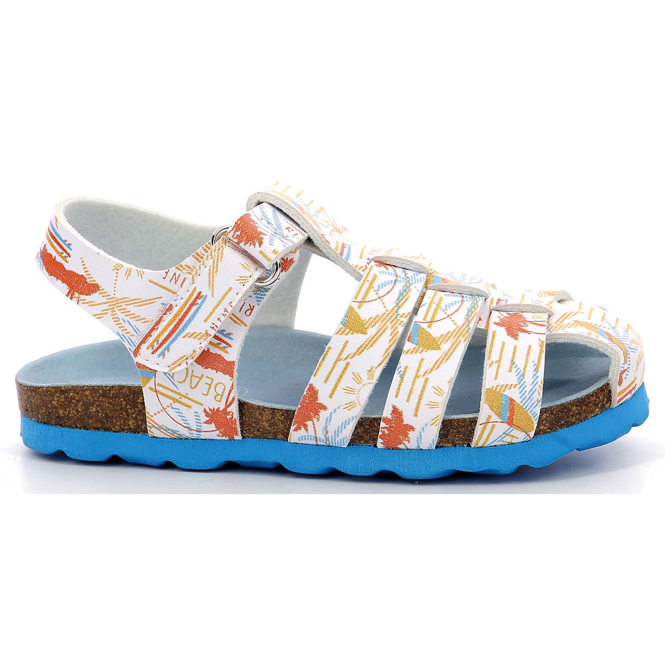 Kickers Sandales Summertan blanc/surf