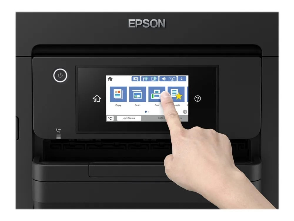 Epson WorkForce Pro WF-4830DTWF - Multifunktionsprinter - farve - blækprinter - A4/Legal (medie) - op til 25 spm (udskriver) - 500 ark - USB 2.0, LAN, Wi-Fi(n), USB vært, NFC