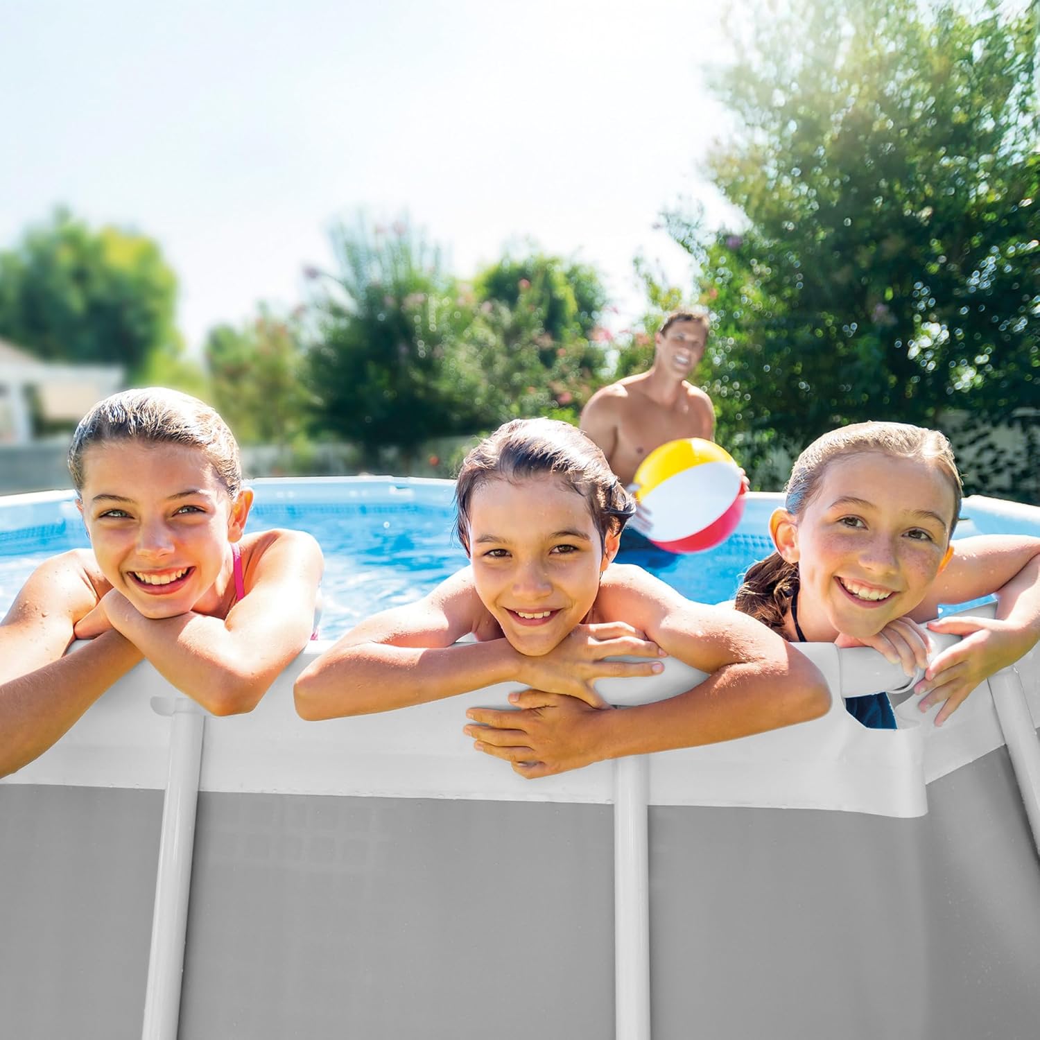Intex 20Ft X 10Ft X 48In Prism Frame Oval Pool Set