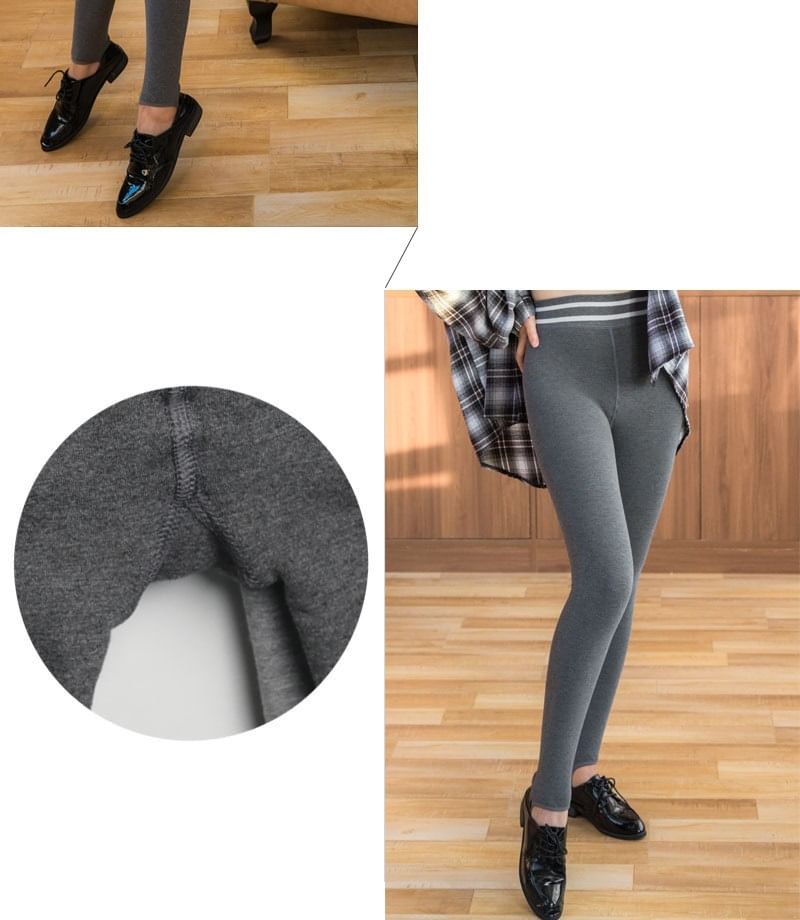 Hyoty - Hoge taille tweekleurige legging