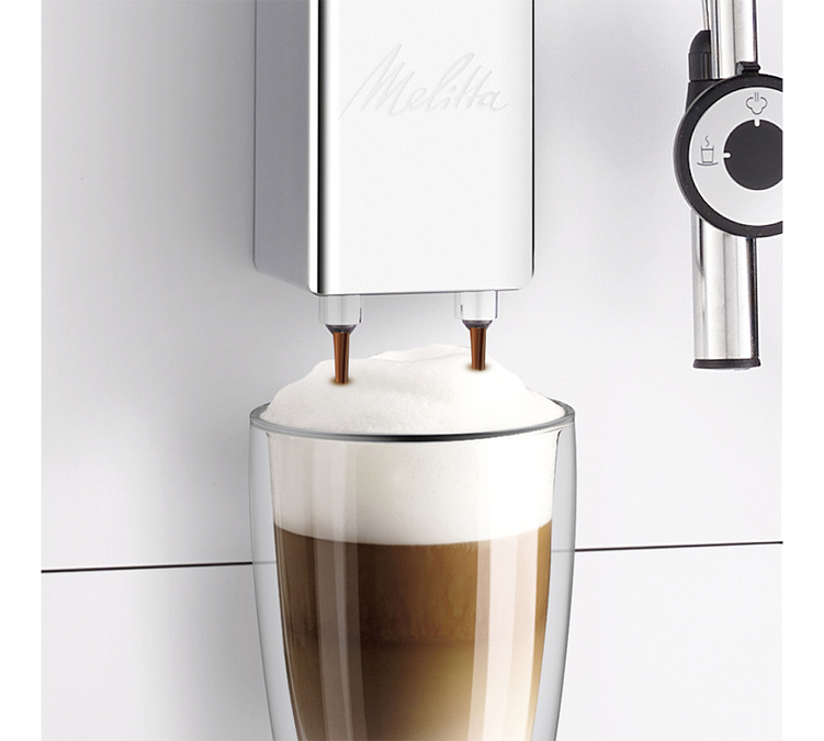 Melitta Caffeo Solo Perfect Milk Argent E 957-103 Coloris:Argent