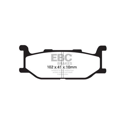 Plaquettes de freins EBC Sinter Métal Fritté avant