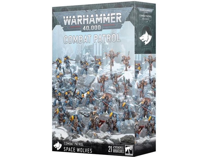Games Workshop Figurenset Warhammer 40.000 Space Wolves Kampfpatrouille der Space Wolves – Bausatz