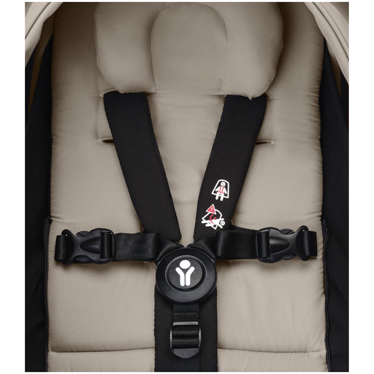 STOKKESTOKKE   YOYO³ 0+ black taupe