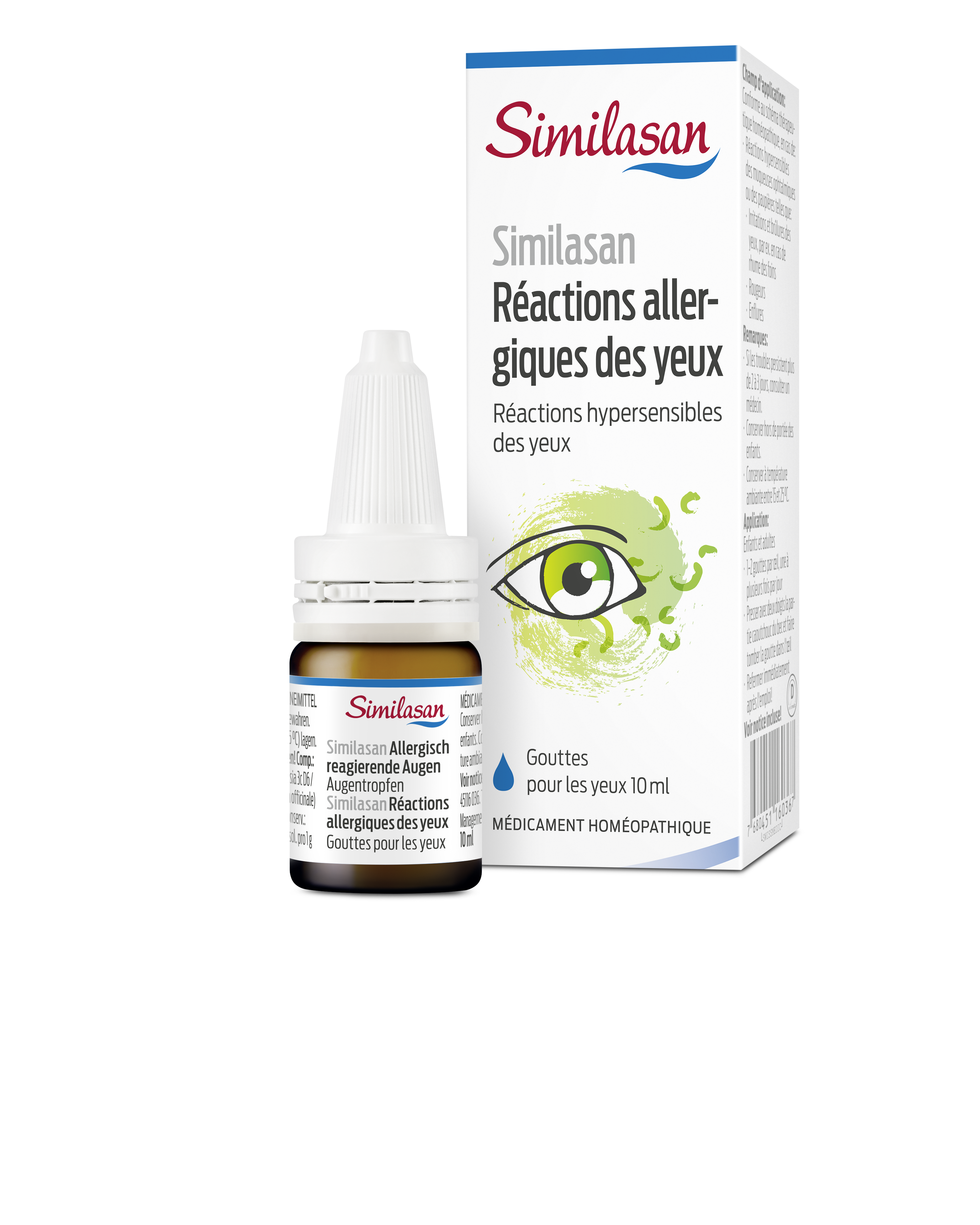 SIMILASAN allergisch reagierenden Augen<br>10 ml, Flasche, Augentropfen, Lösung