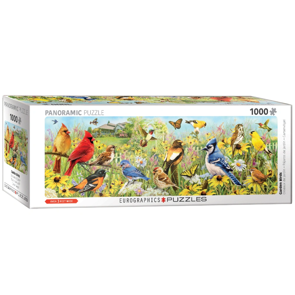 Vögel im Garten (Puzzle)