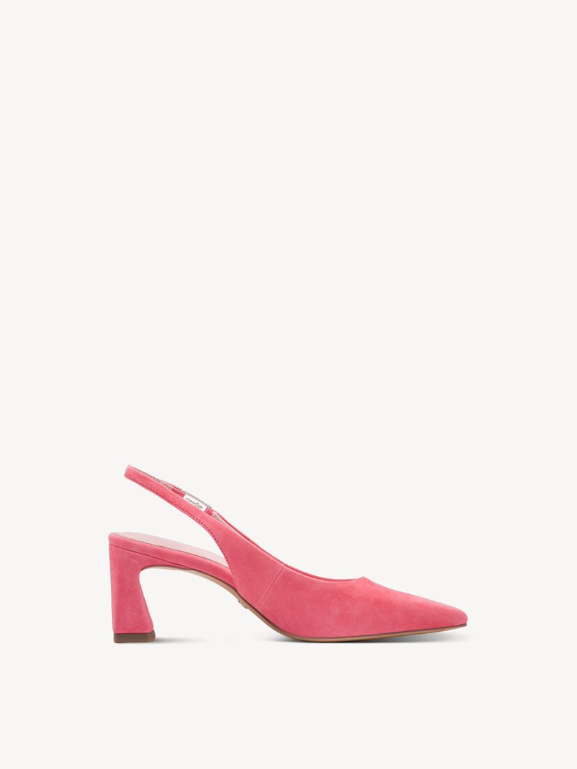 Leren Slingpumps - pink