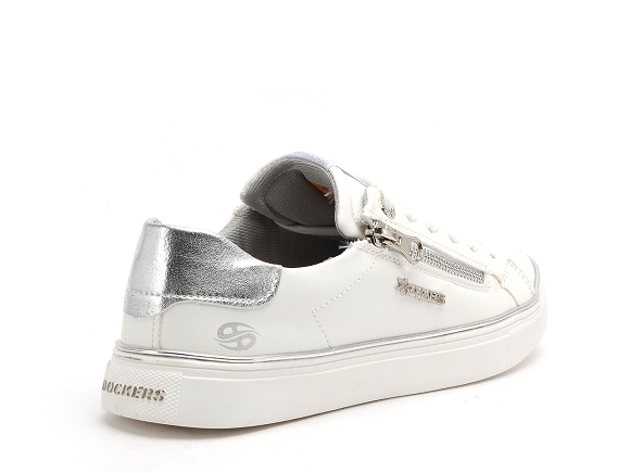 Dockers basses femme 44ma205 blanc
