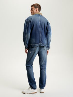 Jaqueta jeans acolchoada
