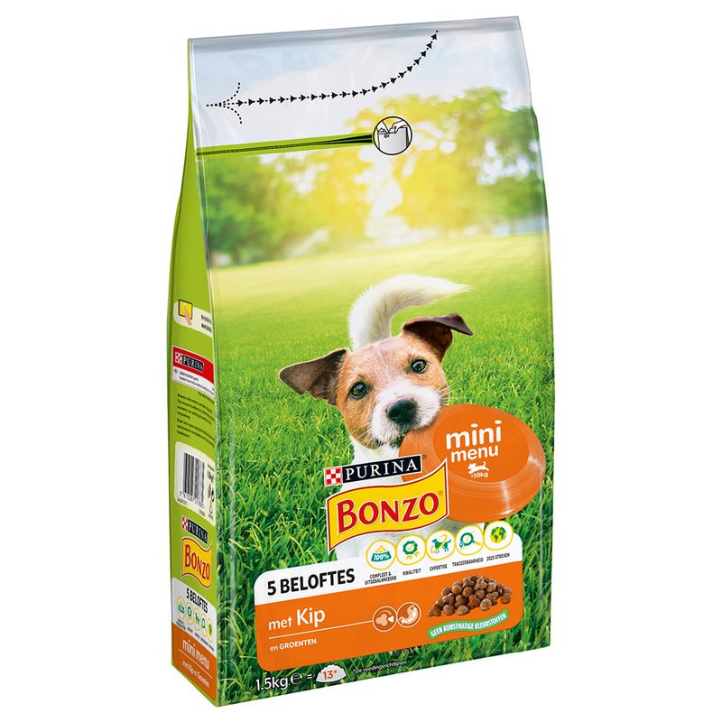 PURINA Bonzo Mini Menu poulet, légumes