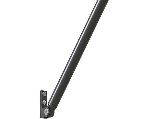 SCALA luifelframe RAL 8022 zwartbruin 120x90 cm stofdesign 8206