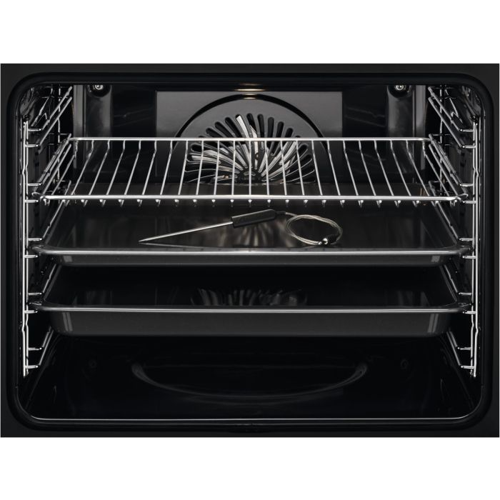 AEG Backofen mit Dampfgarer und Teleskopauszug BF77822V3