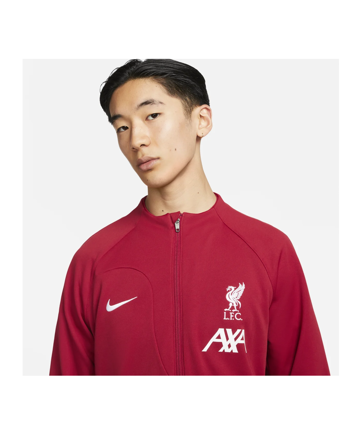 Nike FC Liverpool Anthem Jacke Rot F609