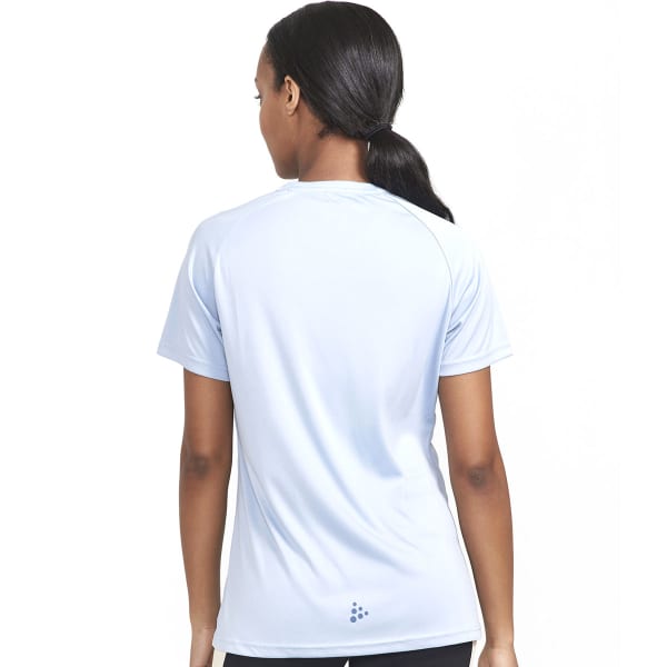 T-shirt running CRAFT CORE ESSENCE LOGO TEE W SULFUR