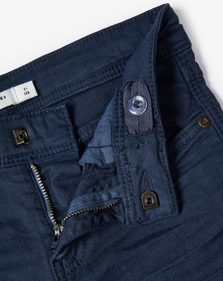 Twill-Hose NKMTHEO in dunkelblau