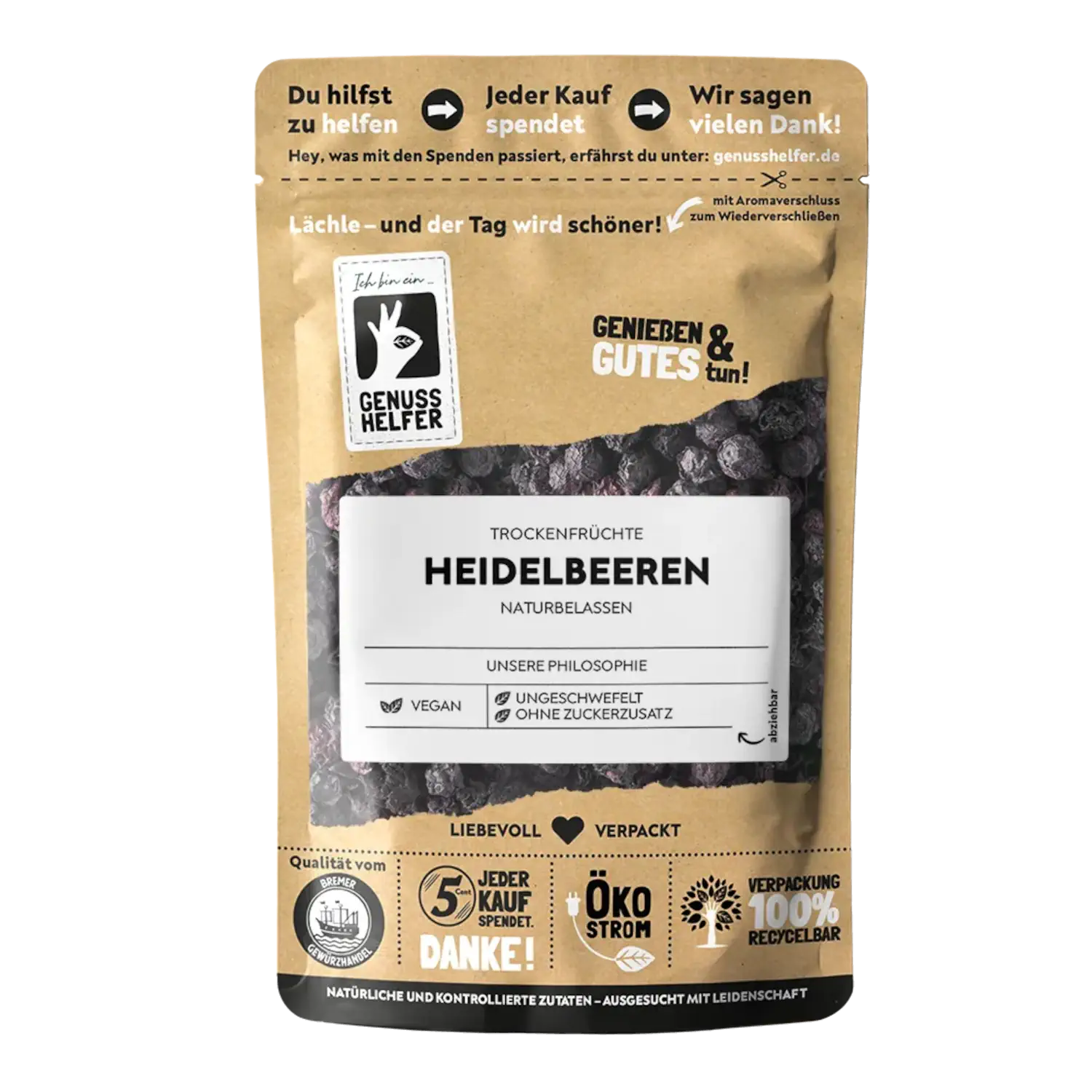 Heidelbeeren, getrocknet