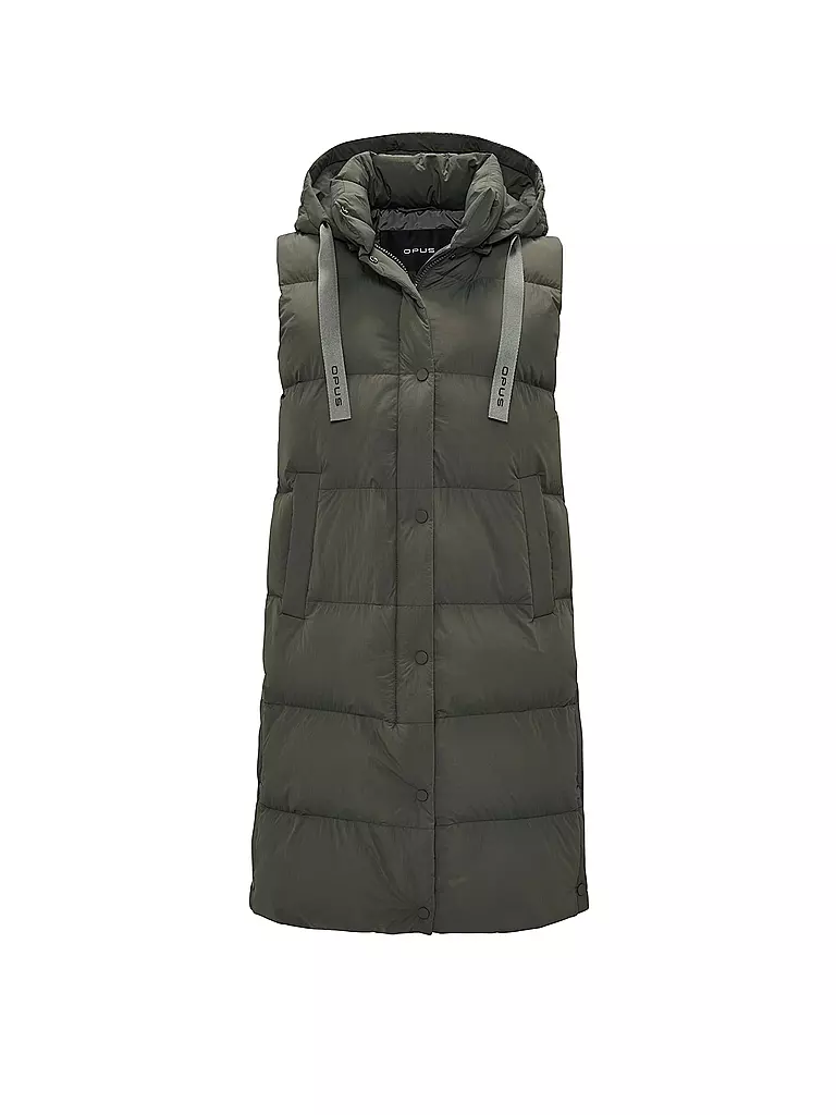 OPUS Steppgilet WIGILO dunkelgrün