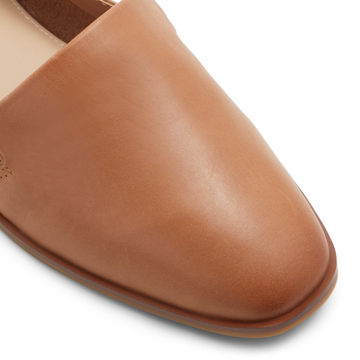 LUCA FERRI-Meraena-Flâneurs - Talon plat - Cognac