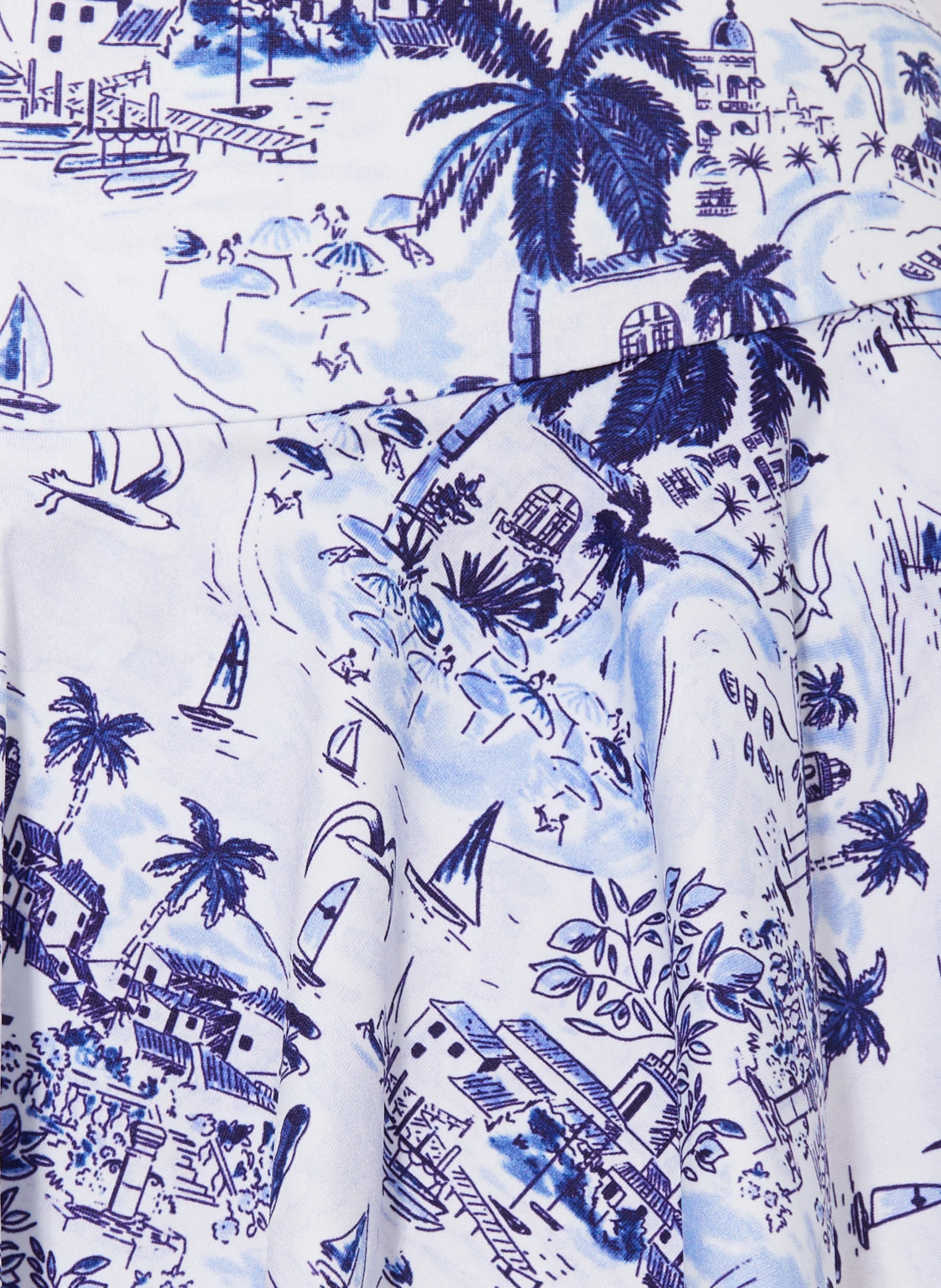 VILEBREQUIN Badeanzug RIVIERA FRILLY