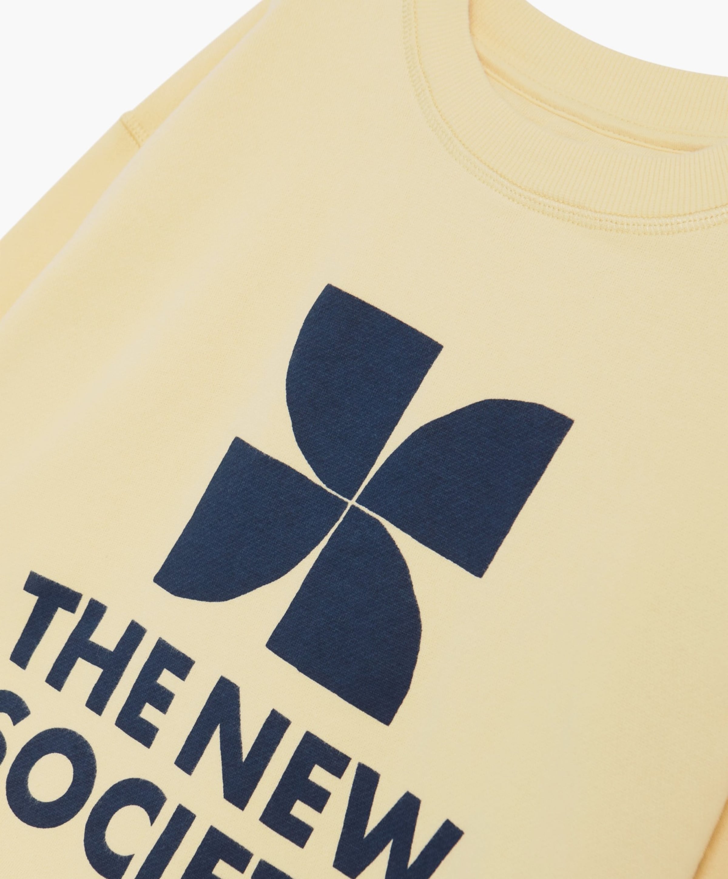 The New Society Uniseks sweater  geel