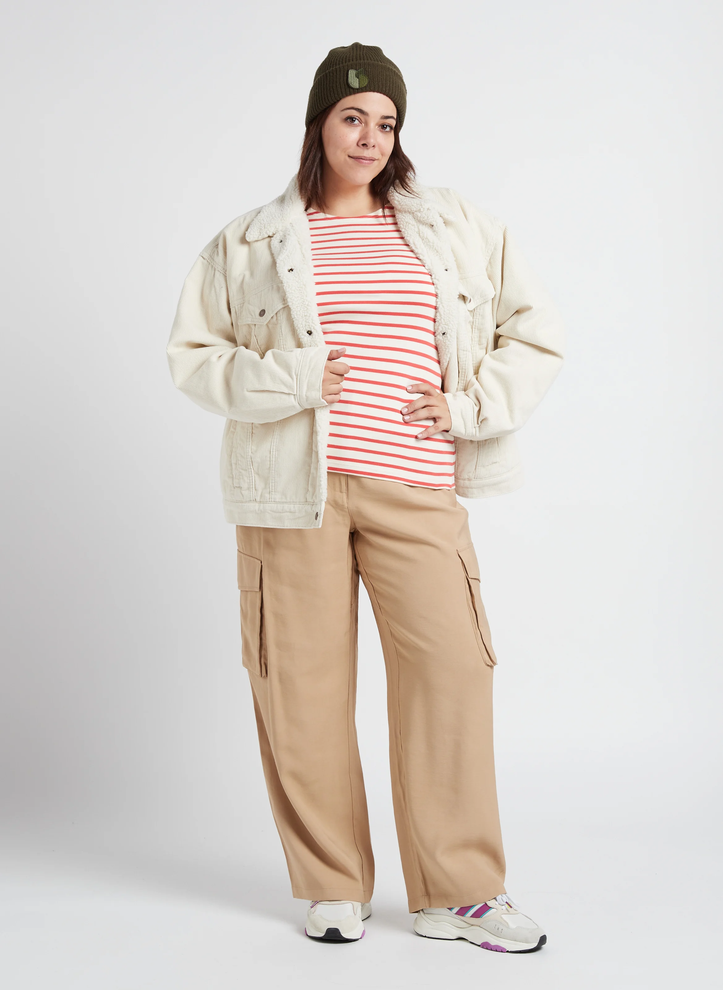 AYAS - Pantalon droit| Beige