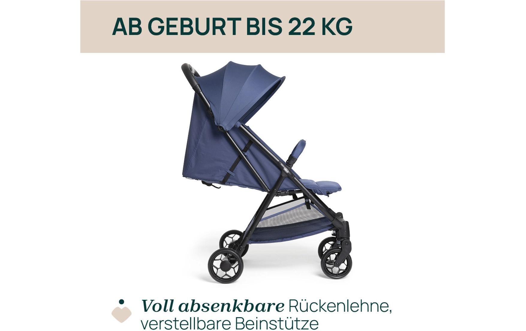Buggy Urbino Royal Blue<br>Sportwagen für Kinder ab Geburt bis 22 kg