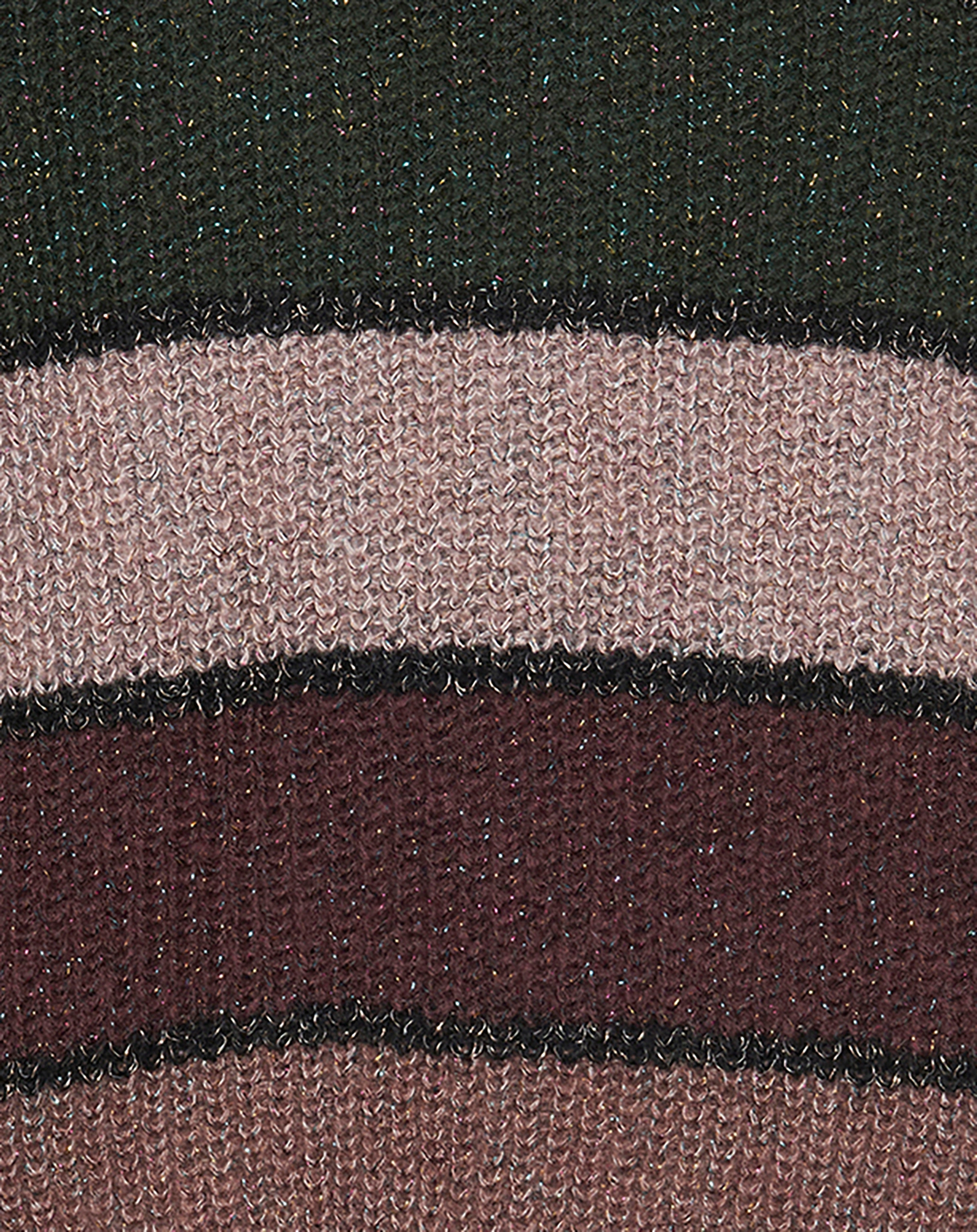 Strickpullover BLOCKS in altrosa/grün